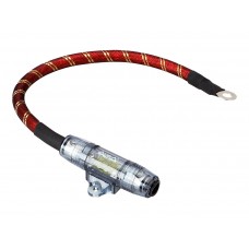 Aura FHM-0430 - Держатель предохранителя Mini-anl, с предохранителем 100 А и кабелем 4 Ga