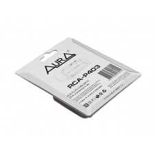 Aura RCA-P403 - RCA коннектор, 4 мм вход, (4 шт)
