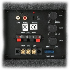 Корпусной активный сабвуфер Kicx ICQ-250BA