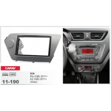 CARAV 11-190 - Kia Rio 2011+ (серая) 2din