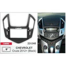 CARAV 22-240 - CHEVROLET Cruze 2012+ (черный) (9")