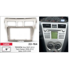 CARAV 22-164 - TOYOTA Yaris Sedan 2006-12 (серебро) (9")