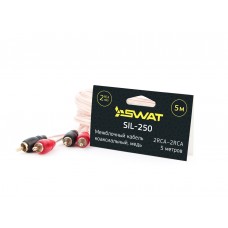 SWAT SIL-250 - RCA кабель 5м