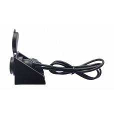 KSIZE RP-USBUNc2 - USB кабель для выноса разъема в салон (0,5м, 2*USB2.0) с подставкой