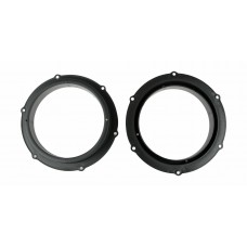 Подиумы для установки динамиков в VW, Skoda, Audi 2002+ 6,5" (16 см), (пластик, простые)