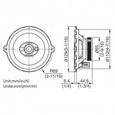 Коаксиальная акустика Kenwood KFC-E1364C