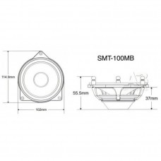 Акустика для Mercedes AMP SMT-100MB