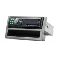 CARAV 11-419 - Opel Astra, Vectra, Omega, Corsa (c карманом / Silver) 1-DIN