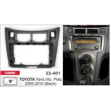 CARAV 22-401 - TOYOTA Yaris,Vitz, Platz 2005-10 (черный) (9")