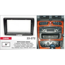CARAV 22-272 - MERCEDES-BENZ C-klasse (W203) 2000-04; CLK-klasse (W209) 2002-06; G-klasse (W463) 1998-2006 (9")