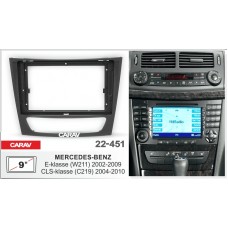 CARAV 22-451 - MERCEDES-BENZ E-klasse (W211) 2002-09; CLS-klasse (C219) 2004-2010 (9")