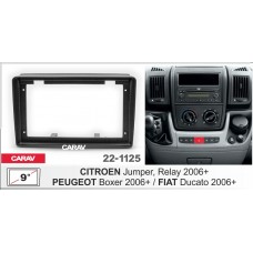 CARAV 22-1125 - CITROEN Jumper, Relay 2006+ / PEUGEOT Boxer 2006+ / FIAT Ducato 2006+ (9")