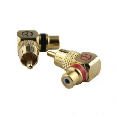 Ural ADAPTER 01 (Адаптер-переходник угловой RCA («папа») - RCA («мама»))