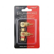 Ural ADAPTER 01 (Адаптер-переходник угловой RCA («папа») - RCA («мама»))