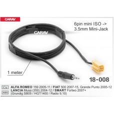 CARAV 18-008 - AUX-адаптер для Fiat / Lancia / Alfa Romeo / Smart