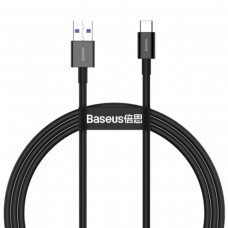 Baseus CATYS-01 - Дата-кабель с функцией быстрой зарядки USB на Type-C 66Вт 1м Baseus Superior, черн