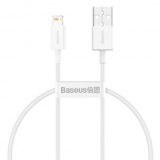 Baseus CALYS-02 - Дата-кабель с функцией быстрой зарядки USB на iPhone 2.4A 0.25м Baseus Superior, белый