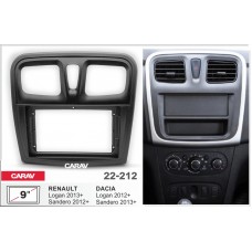 CARAV 22-212 - RENAULT Logan 2013+; Sandero 2012+ / DACIA Sandero 2013+; Logan 2012+ (9")