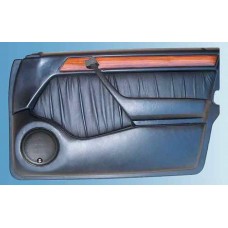 Подиумы в двери для Mercedes W124 черный винил ВП пластформа (02-008)