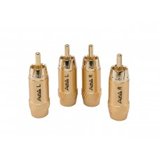 Aura RCA-P617 - RCA коннектор, 6мм. вход, 4 шт.