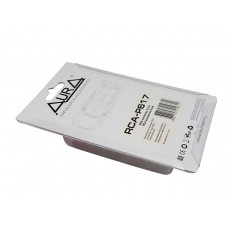 Aura RCA-P617 - RCA коннектор, 6мм. вход, 4 шт.