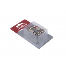 Aura RCA-P621 - RCA коннектор переходник угловой длинный, 6 мм вход, 2 шт.