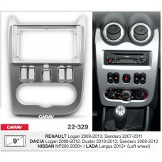 CARAV 22-329 - RENAULT Logan 2009-13; Sandero 2007-11 (9")