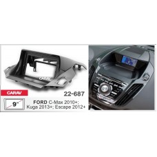 CARAV 22-687 - FORD C-Max 2010+; Kuga 2013+; Escape 2012+ (9")