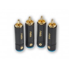 Aura RCA-P613 - RCA коннектор, 6мм. вход, 4 шт.