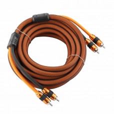 DL Audio Phoenix Ferrite Rings RCA 5M - RCA кабель 5м