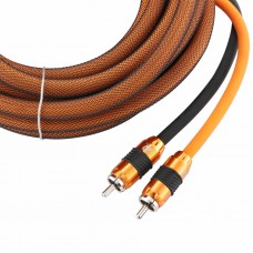 DL Audio Phoenix Ferrite Rings RCA 5M - RCA кабель 5м