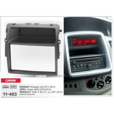 CARAV 11-463 - NISSAN Primastar (J4) 2011-2014 / OPEL Vivaro (X83) 2010-2014 / RENAULT Trafic II (EL,FL,JL) 2011-2014