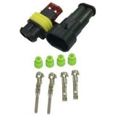 Комплект разъемов WH-2P без проводов (2 PIN)