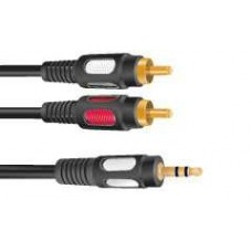 Арбаком APH-222_1.5 - Кабель AUX 3.5 на 2xRCA - 1.5 метра