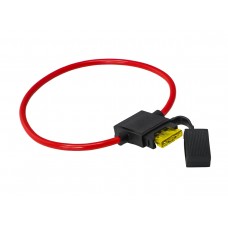 Aura FHT-1600 - держатель предохранителя ATC, 20A, кабель 4,0mm2, 20cm.