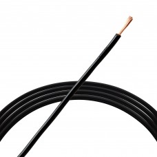 Kicx MWCCA-1075BL - (1*0,75 мм2) монтажный кабель (черный)