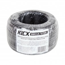 Kicx MWCCA-1075BL - (1*0,75 мм2) монтажный кабель (черный)