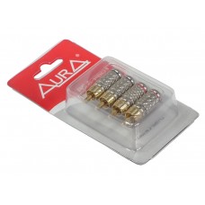 Aura RCA-P601 RCA коннектор, 6мм. вход, 4 шт.