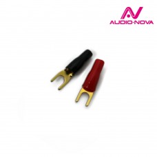 AUDIO NOVA ST14U4 - Клемма вилка U-образная, для кабеля 14-16Ga (1-3мм²)