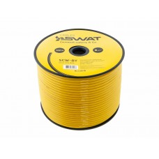 SWAT SCW-8Y - Силовой кабель 8 Ga (8 мм2) желтый