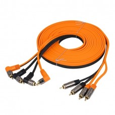 DL Audio Raven 4RCA 5м - межблочный кабель 5м