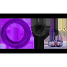 FIVE AK-1.8 - комплект проводов (1-кан усилителя 8AWG/Mini ANL 40A)